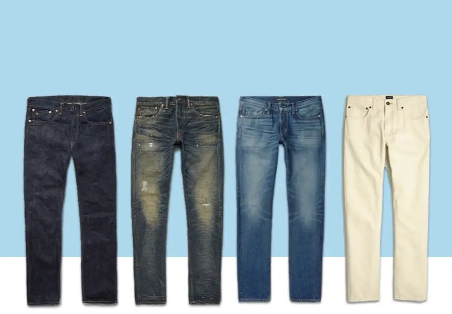 Different Types of Jeans for Men in india