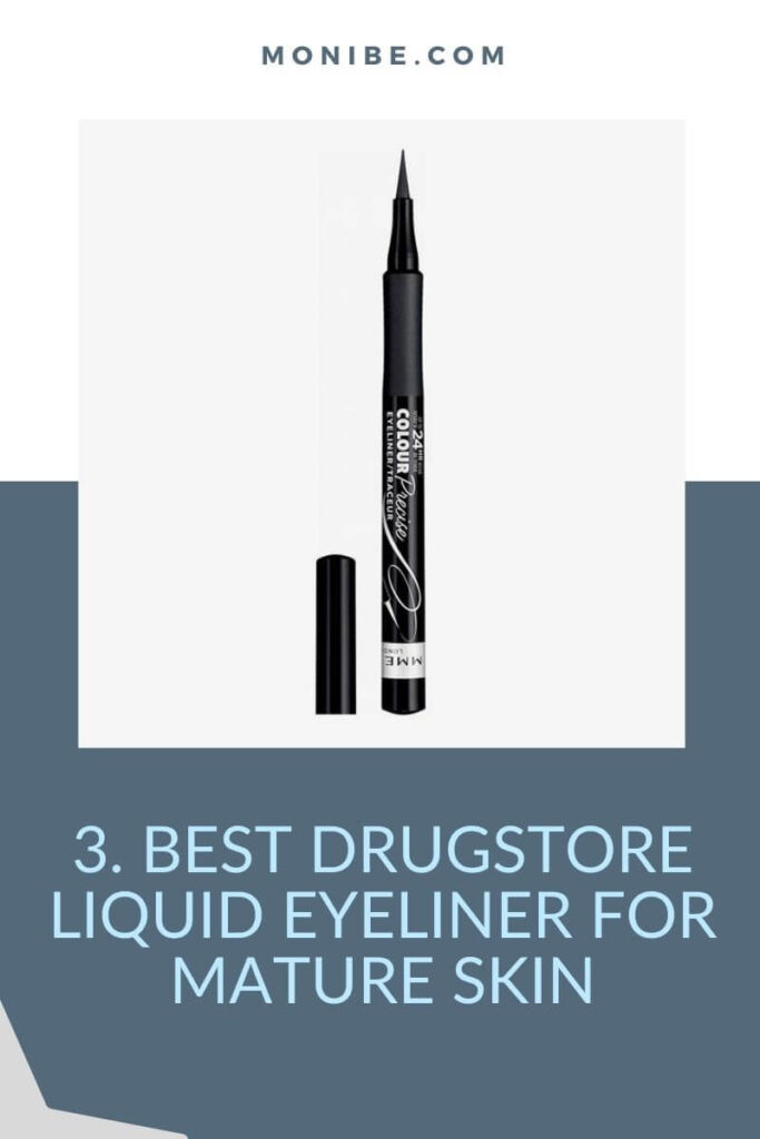 3. Best drugstore liquid eyeliner for mature skin