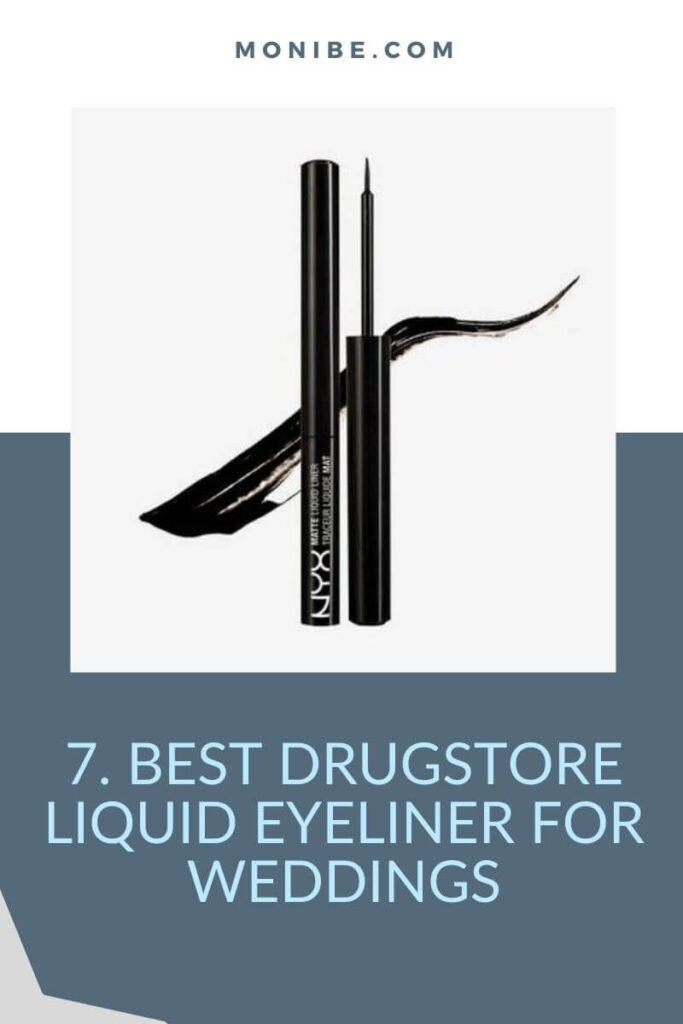 7. Best drugstore liquid eyeliner for weddings
