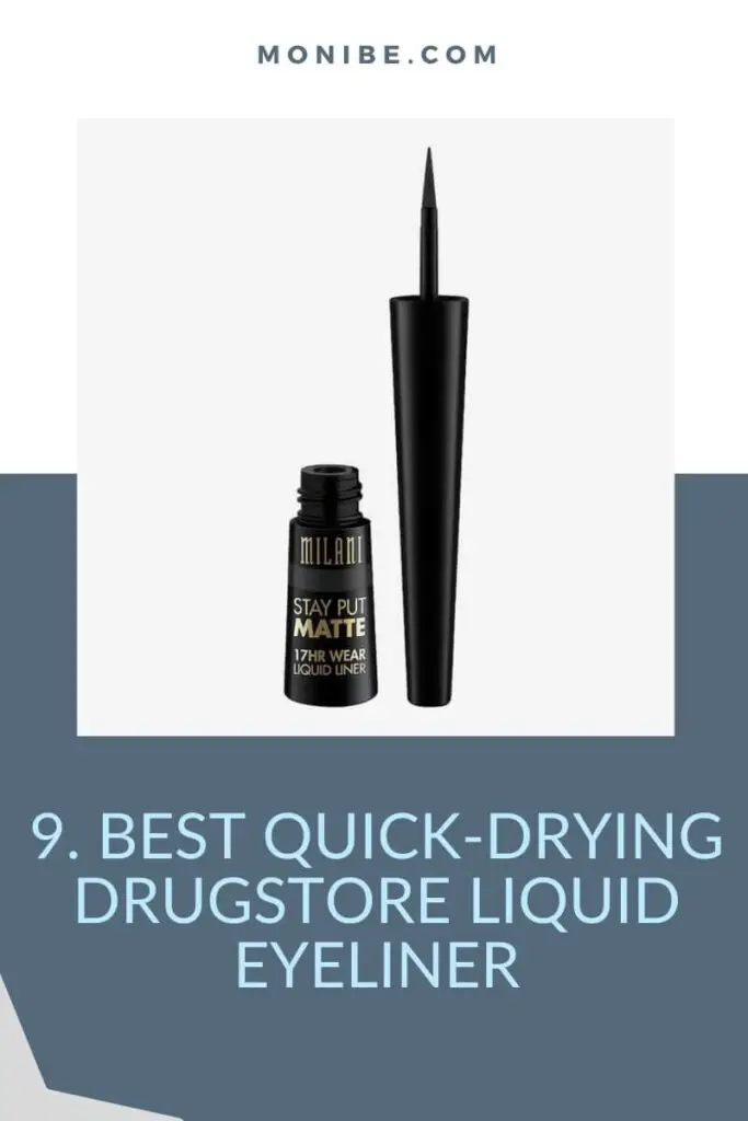 9. Best quick-drying drugstore liquid eyeliner