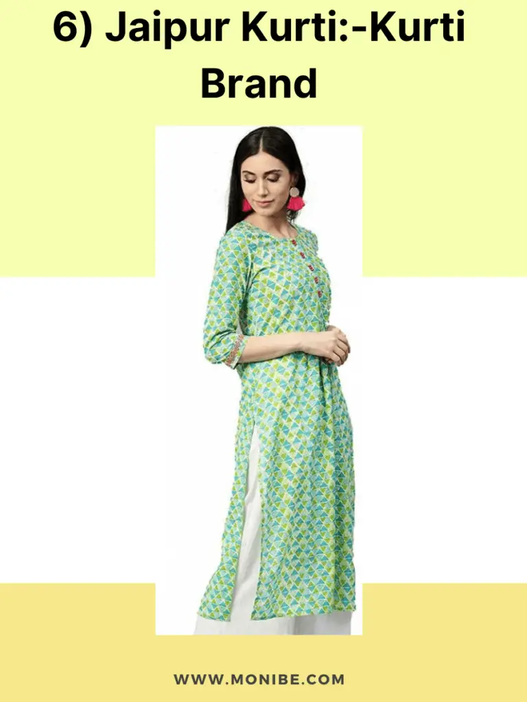 Jaipur Kurti top Kurti brands in India	
