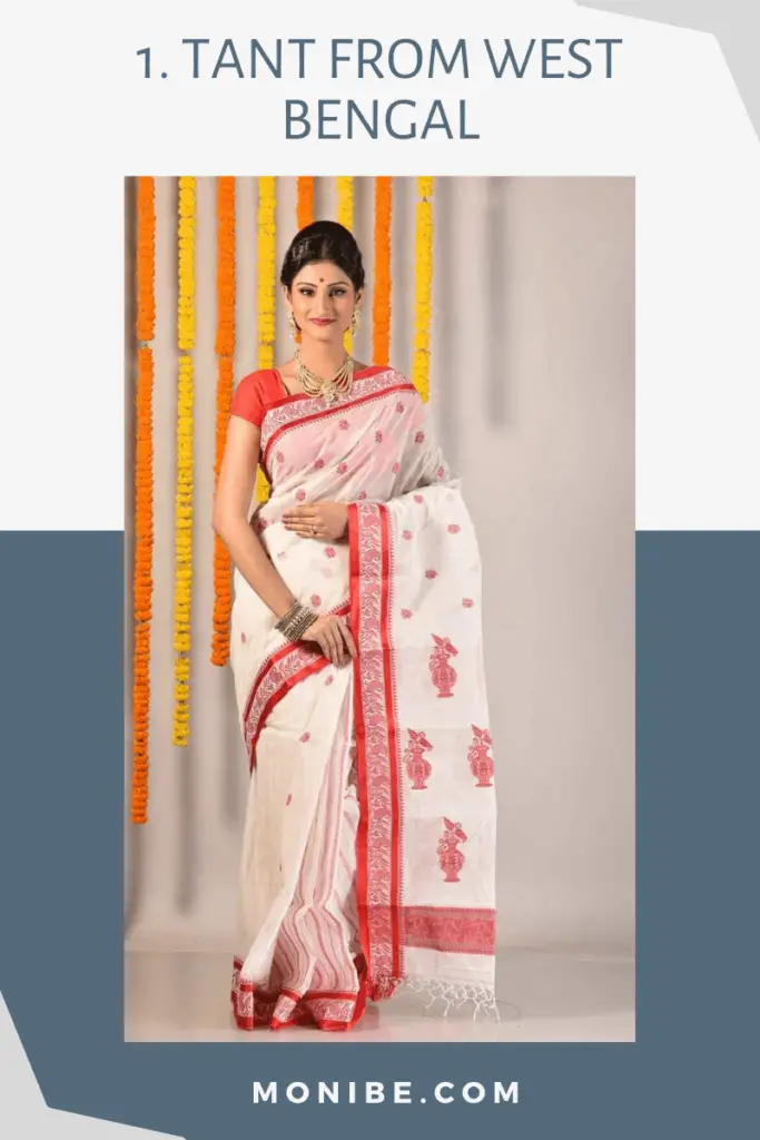 Tant Saree from West Bengal