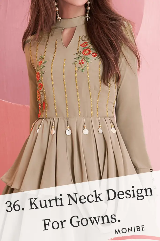Neck Design For Gowns
