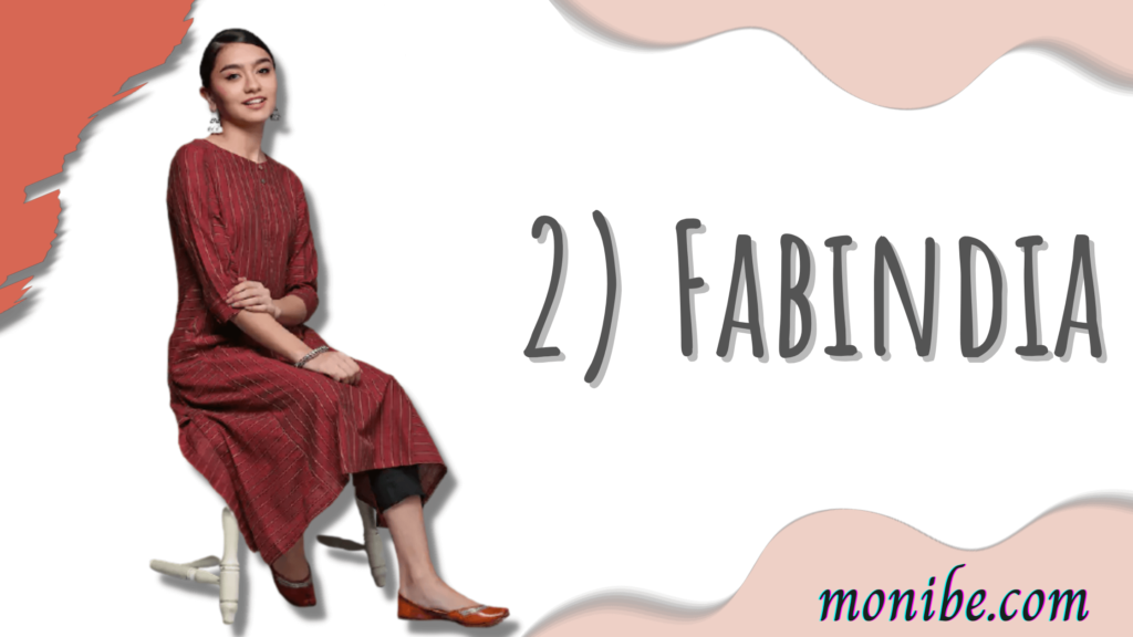 Fabindia offers a wide selection of clothing for men, women, and children. 