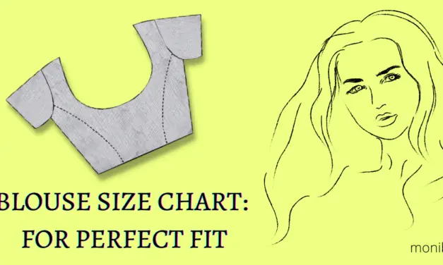 Blouse Size Chart For Perfect Fit & Exact Look
