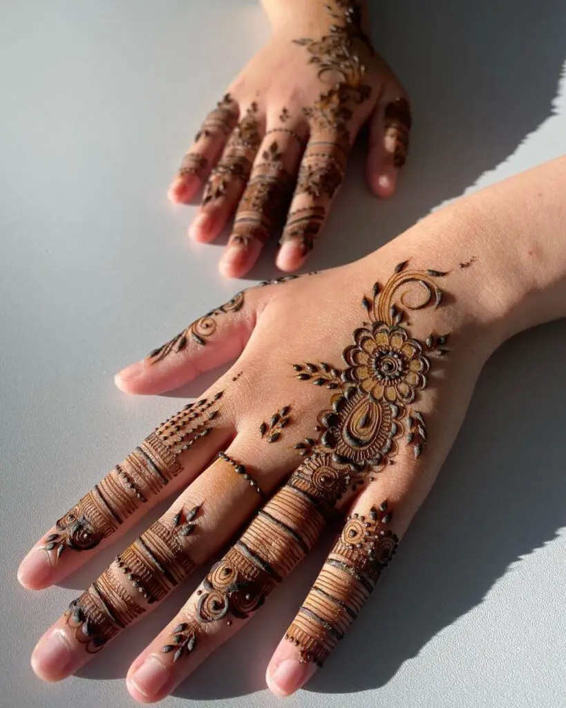 Narrate your Love Story with a Mehndi Design
