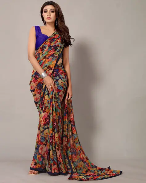 latest saree designs for karwa Chauth