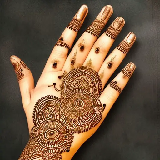 Bridal Mehndi Inspired by Your Wedding Look