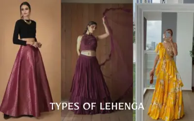 TYPES OF LEHENGA & HOW TO CHOOSE ACCORDING TO NEEDS in 2023