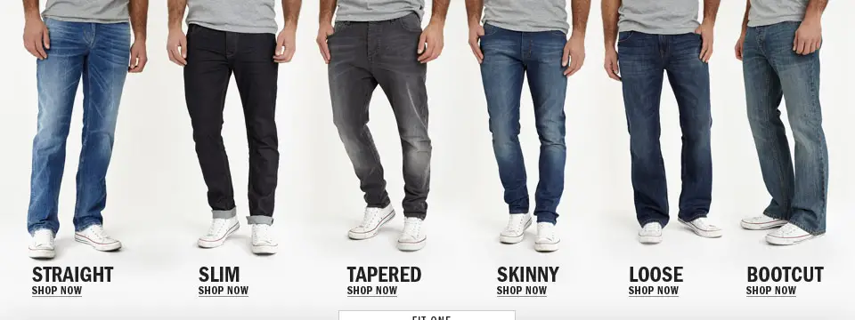 Different Types of Jeans for Men