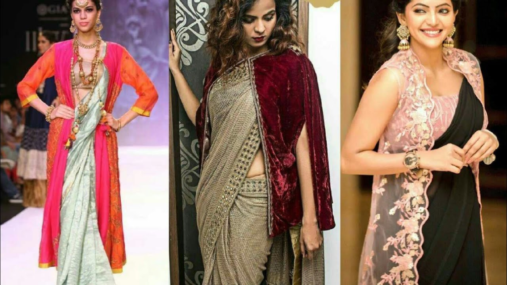 Style Saree in Winter